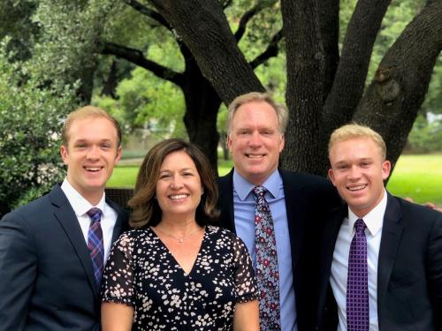Mike Hill and family - 2020